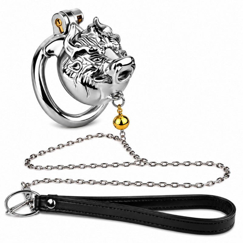 Tiger & Bull 304 Stainless Steel Chastity Cage with Bell