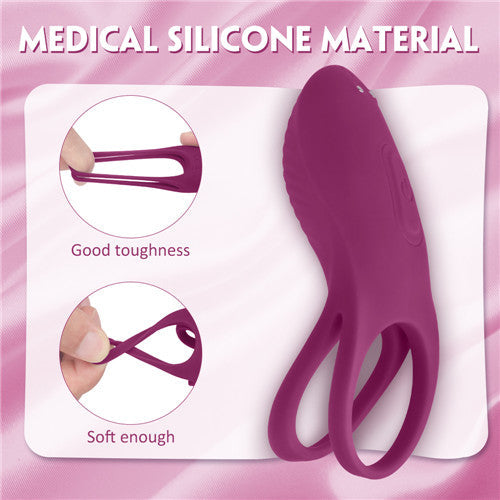 AMZING TOY_ Remote control Cock ring vibrator Trap-RCT