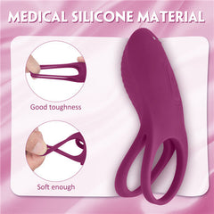 AMZING TOY_ Remote control Cock ring vibrator Trap-RCT