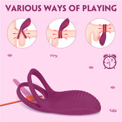 AMZING TOY_ Remote control Cock ring vibrator Trap-RCT