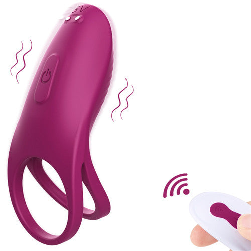 AMZING TOY_ Remote control Cock ring vibrator Trap-RCT