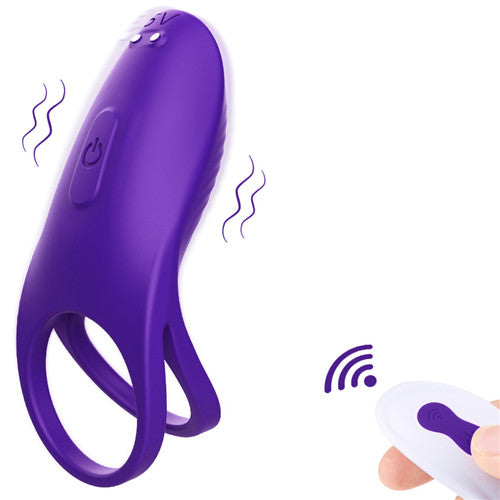 AMZING TOY_ Remote control Cock ring vibrator Trap-RCT