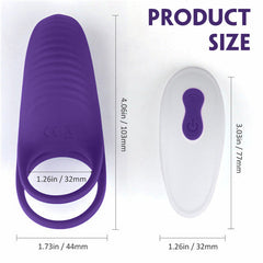 AMZING TOY_ Remote control Cock ring vibrator Trap-RCT