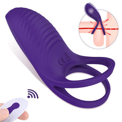 AMZING TOY_ Remote control Cock ring vibrator Trap-RCT