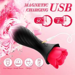 APP Control Leding & Vibrating Butt Plug