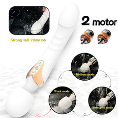AV Vibrator Dildos Wand Black