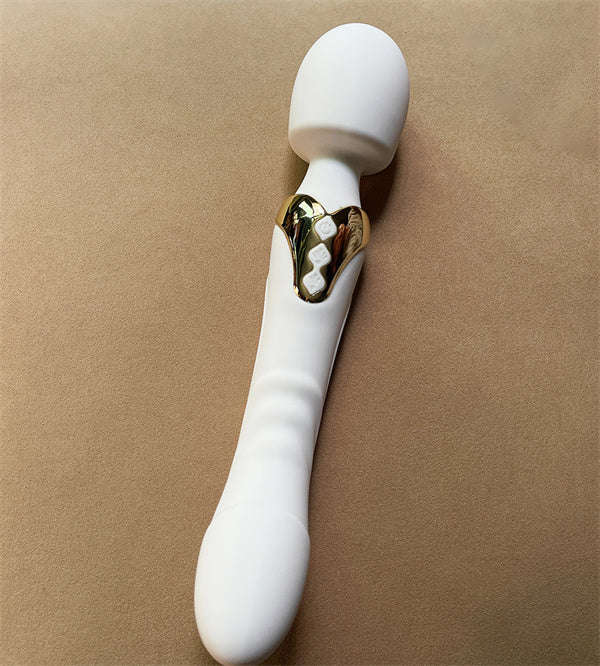 AV Vibrator Dildos Wand White