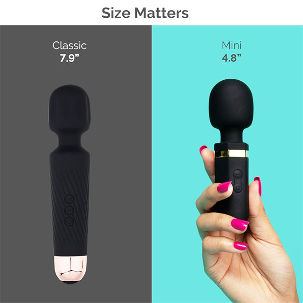 Quiet & Small AV Wand Vibrator Pink