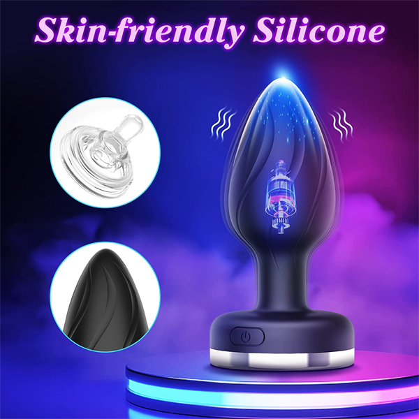 Anal Plug with Flashing Light
