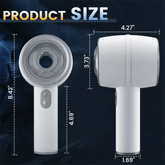 Automatic 3 Frequency Telescopic Handheld Male Stroker