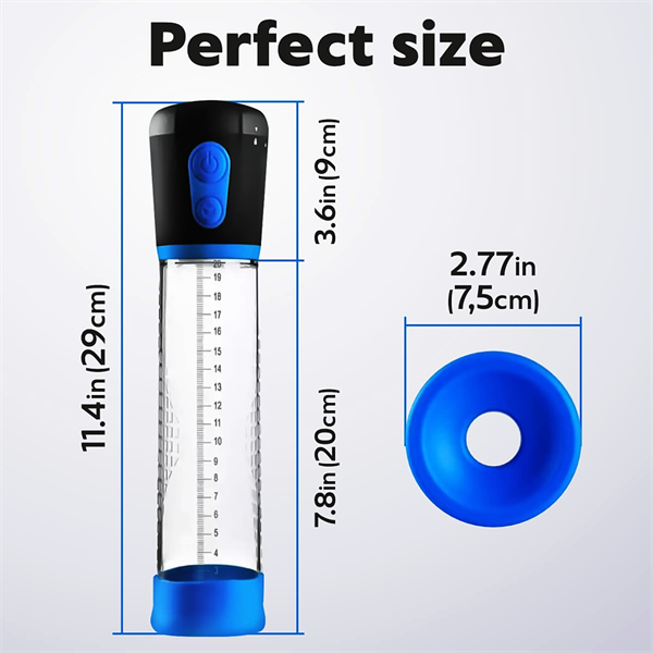 Automatic Vacuum Penis Enlargement Extend Pump with 3 Suction