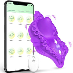 Butterfly Vibrators sea monster Hot Pink