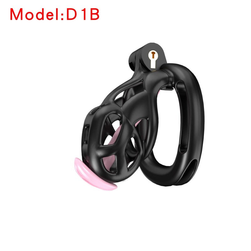 3D-Printed Resin Chastity Cage with Strap – A1–E1, 5 Colors