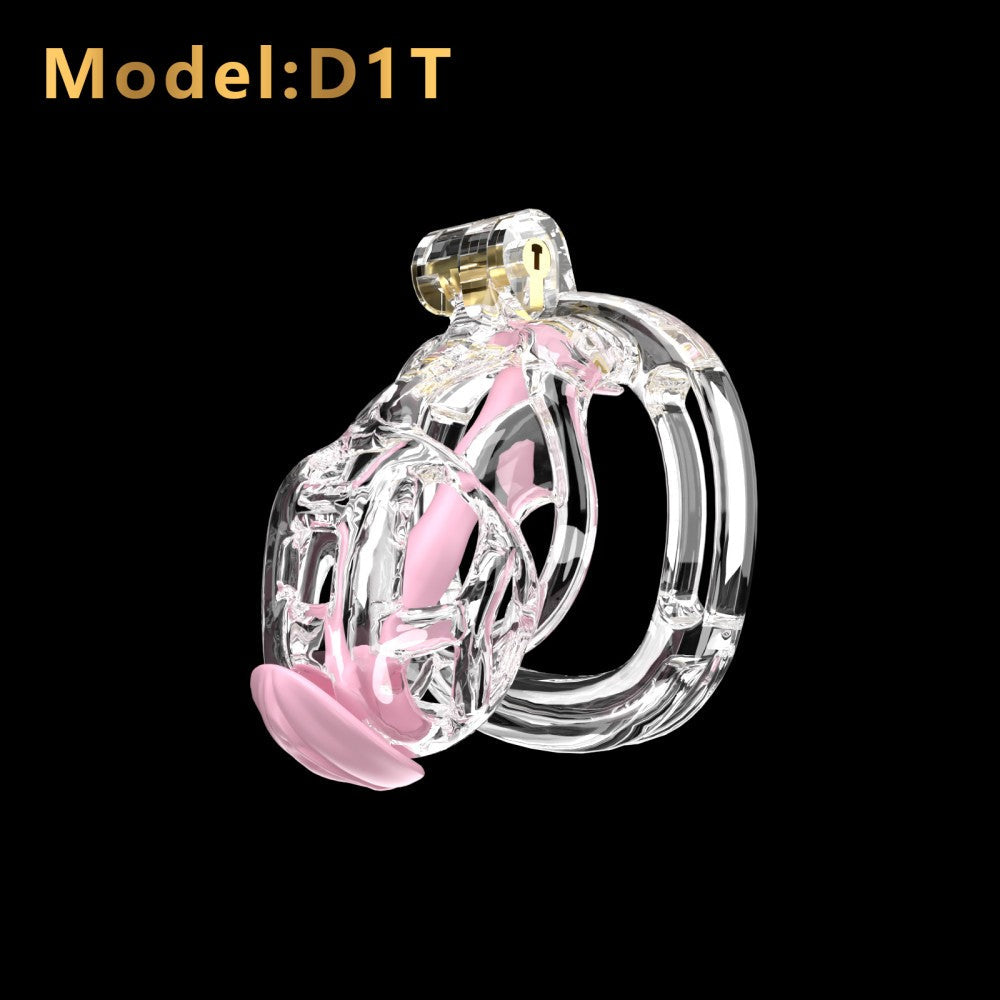 3D-Printed Resin Chastity Cage with Strap – A1–E1, 5 Colors