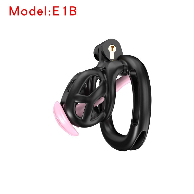 3D-Printed Resin Chastity Cage with Strap – A1–E1, 5 Colors