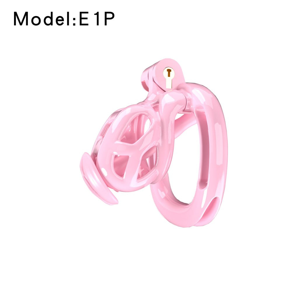 3D-Printed Resin Chastity Cage with Strap – A1–E1, 5 Colors