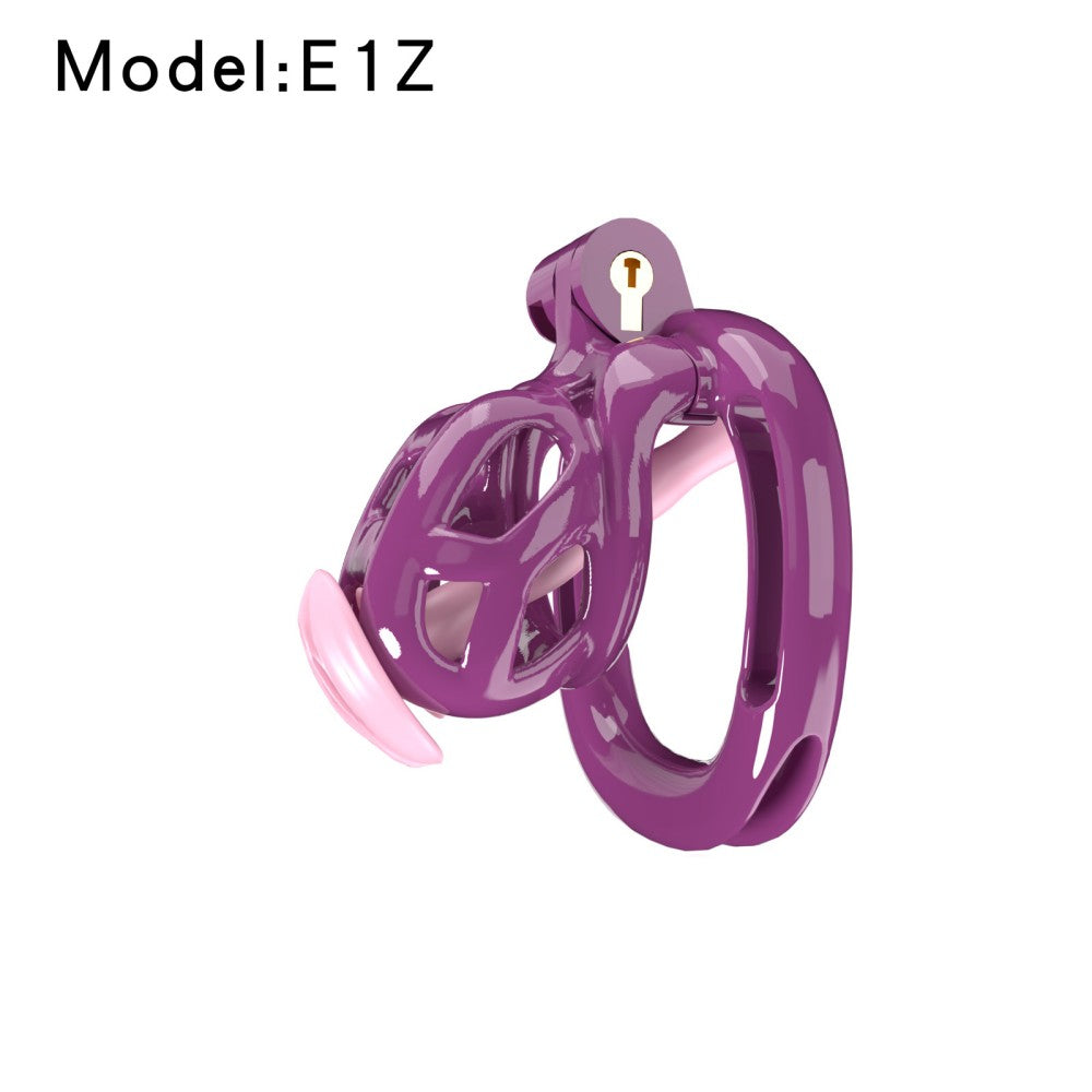 3D-Printed Resin Chastity Cage with Strap – A1–E1, 5 Colors