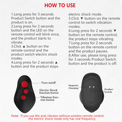 Electric Shock Anal Vibrator Pro