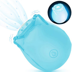 Glow In Dark Rose Vibrator Dark Pink