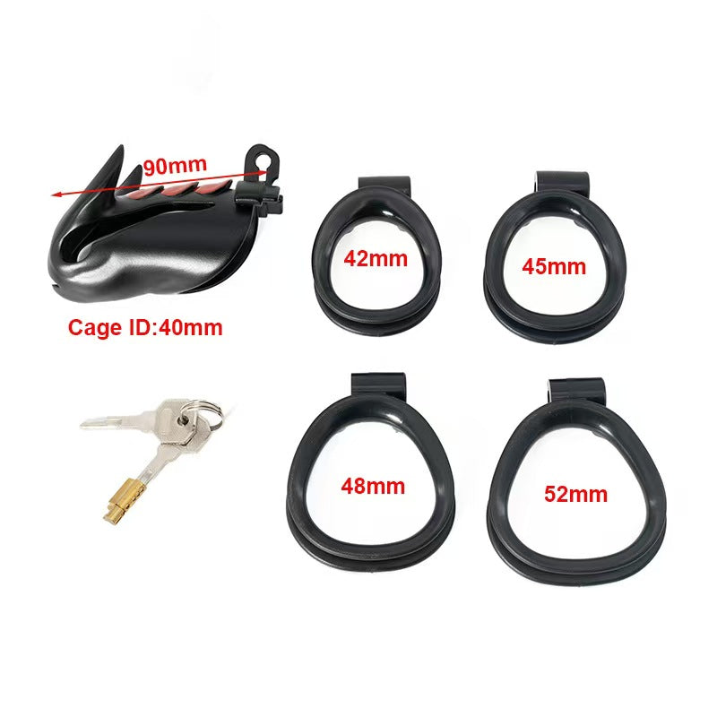 Greedy Evil Dragon Male Chastity Cage