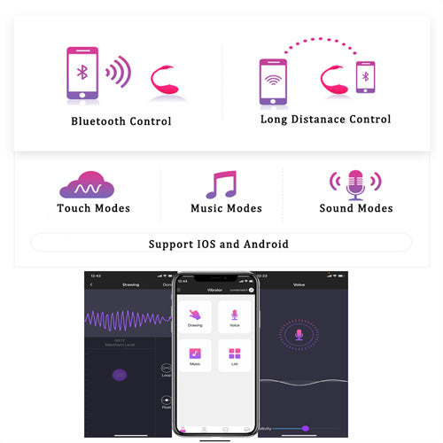Tadpole APP Controlled Vibrator