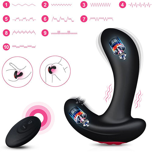 Inflatable Anal Vibrator