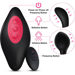 Inflatable Anal Vibrator