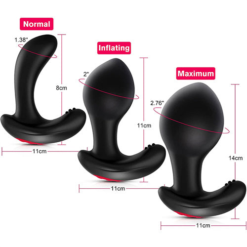 Inflatable Anal Vibrator