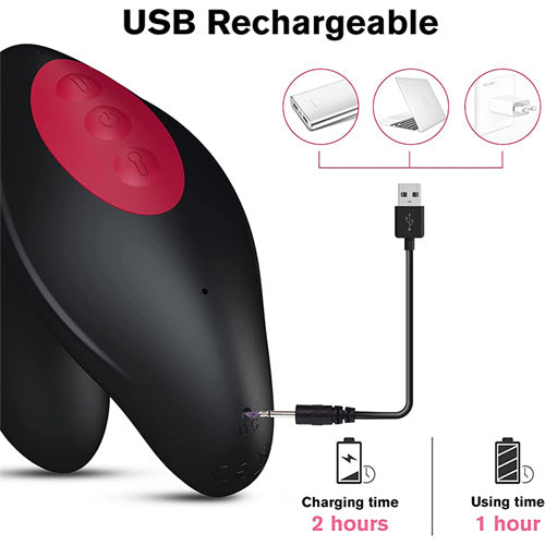 Inflatable Anal Vibrator