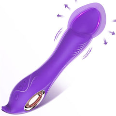 Inflatable Dildo Vibrators Hot Pink