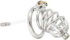 Steel JTS S206 with Urethral Tube - Small - XXL
