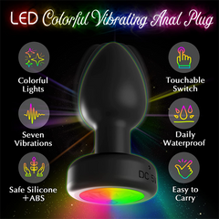 LED Light Up Anal Vibrator