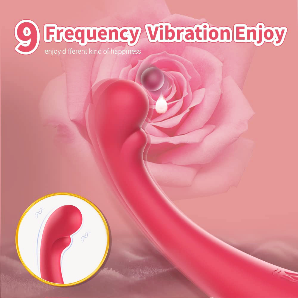 Rose Toy Clitoral Tongue Licking Vibrator Erin
