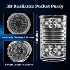 7 Thrusting & Roating Modes Black Stroker (Black/White)