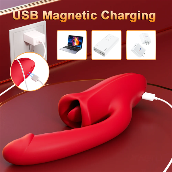 Mouth Biting Vibrator with G Spot Wand Vibrator