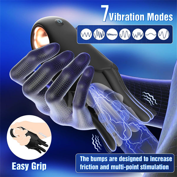 Penis Trainer with 6 Barbel Tentacles Particles