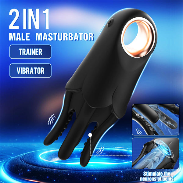 Penis Trainer with 6 Barbel Tentacles Particles