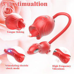 Electric Shock Rose Dildo Moshe
