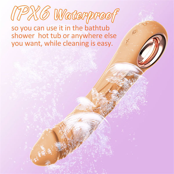 Realistic Dildo Vibrator Flesh