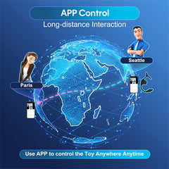 2IN1 Remote Control Cock Ring & Anal Vibrator with App