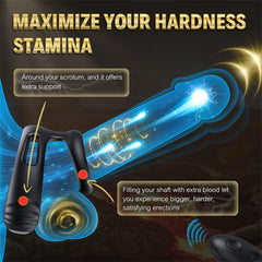 Remote Control Penis Vibrator Black