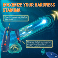 Remote Control Penis Vibrator Blue