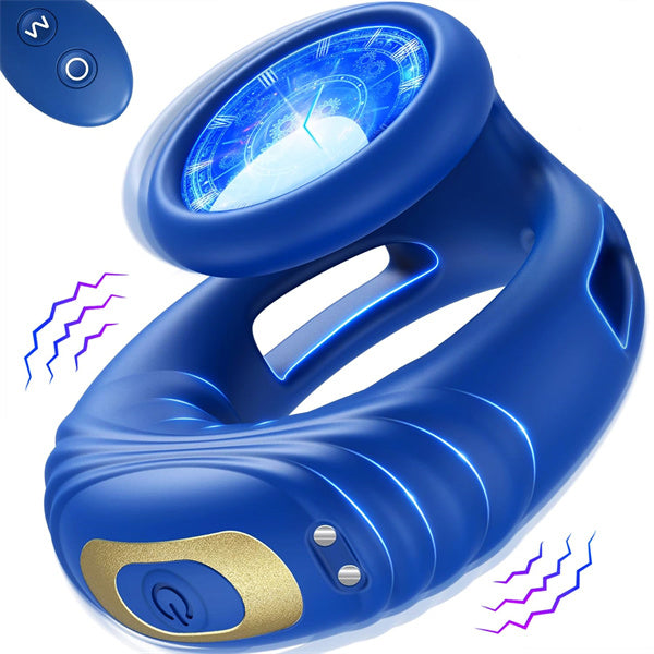 Remote Control Penis Vibrator Black