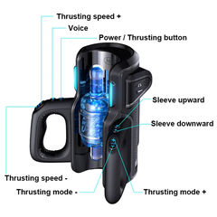 Rocket Launcher With Handphone Holder Masturbator Male Masturbation Machine & Male Stroker