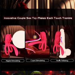Rose Vibrating Cock Ring PRO2