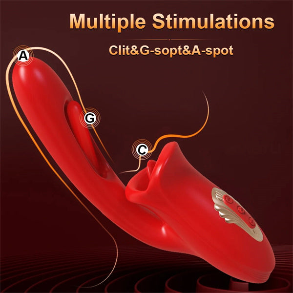 Tapping & Slapping Mouth Biting Vibrators
