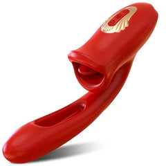 Tapping & Slapping Mouth Biting Vibrators