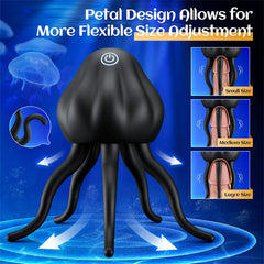 10 Vibrating Jellyfish Male Vibrator for Penis