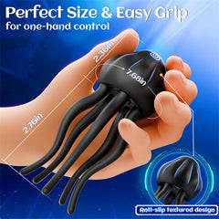 10 Vibrating Jellyfish Male Vibrator for Penis