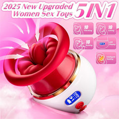 Upgraded 5IN1 Mouth Vibrator